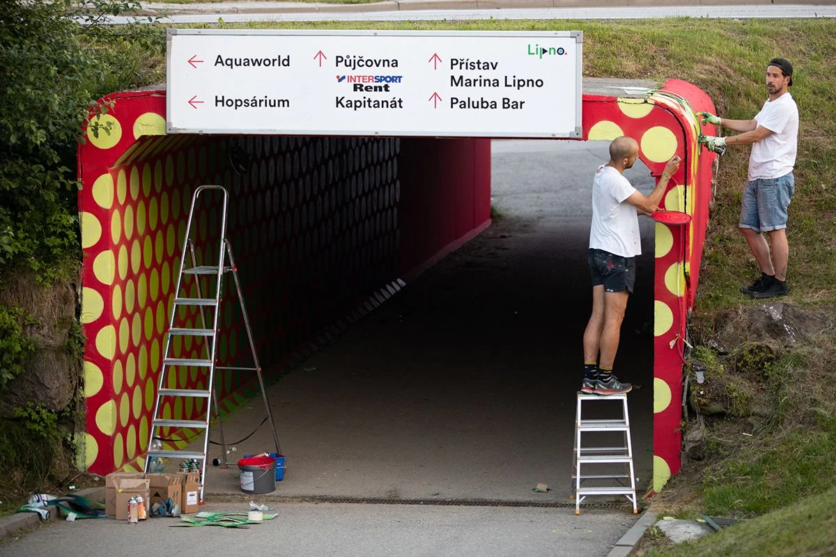 Jan Kaláb | mural | Umění ve městě 2018