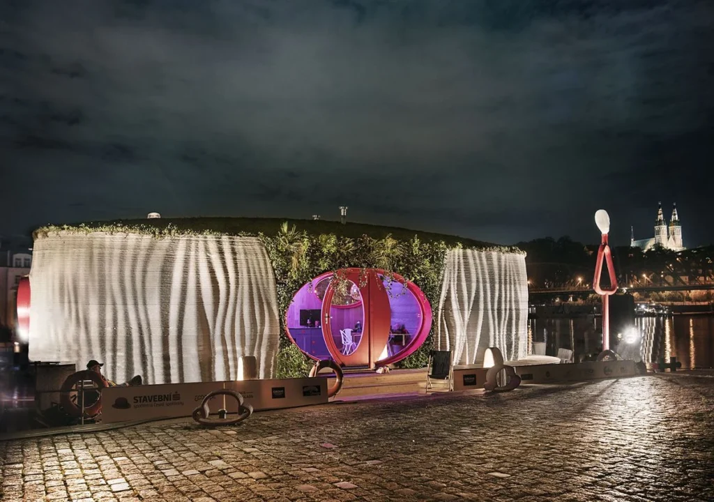Scoolpt | PRVOK - první 3d tištěná obytná socha | Umění ve městě 2021
