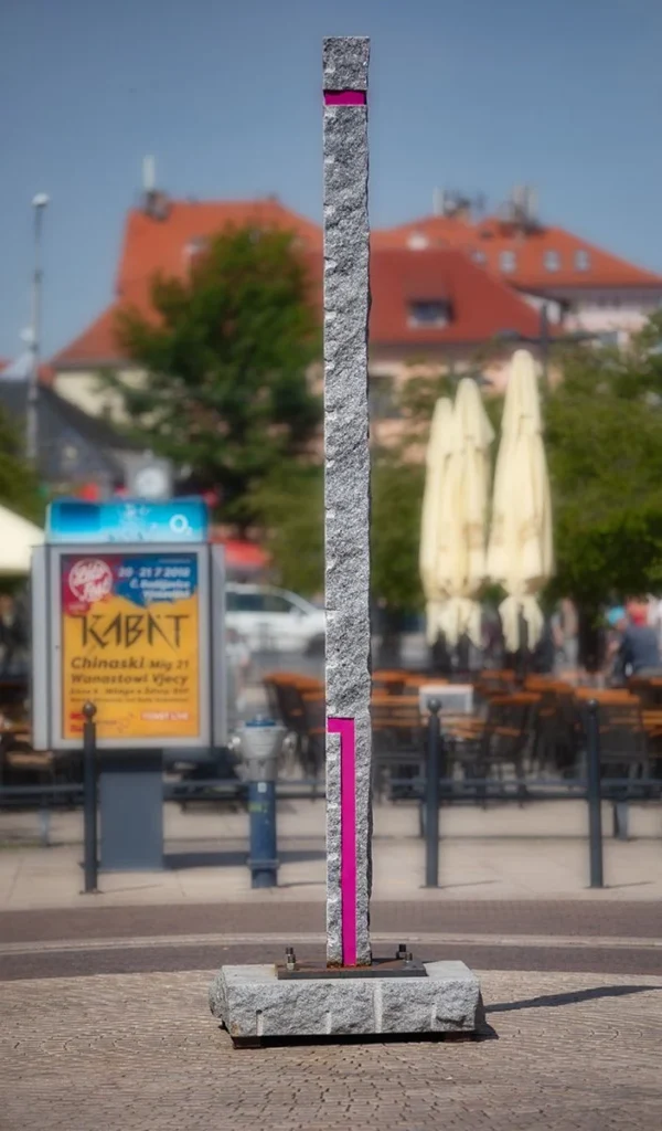 Václav Fiala | Růžový obelisk | Umění ve městě 2018